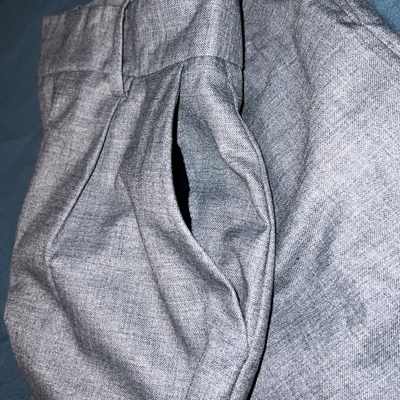 Zara Structured Heather Gray Suit Pant - Picture 7 of 7